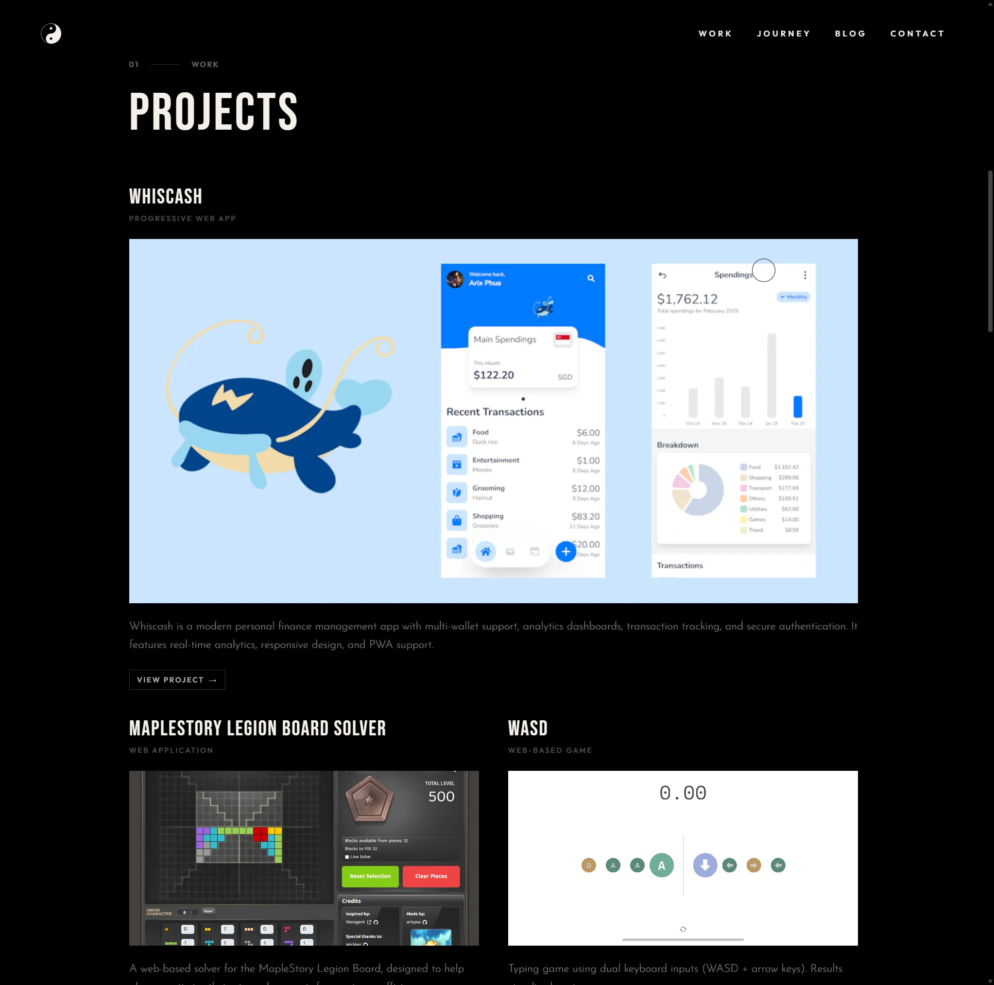 Claude generated portfolio issue 1